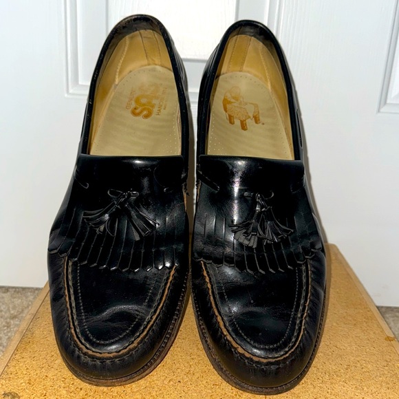SAS Loafer Kiltie Tassel Slip On Shoes Men\'s Size 13 Slim Black Leather Comfort main image 10